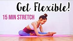 15 min Full Body Stretch | Daily Routine for Flexibility & Relaxation