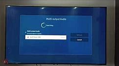 Samsung Tizen Smart TV : How to Enable both TV Speaker and Bluetooth Speaker at the Same Time
