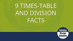 Y4 Autumn Block 4 TS5 9 timestable and division facts
