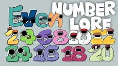 Even Number Lores 2,4,6,8,10,12,14,16,18,20