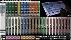 RAVEN Pro Tools Mixing Layout Tutorial