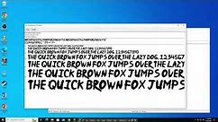 How To Install New Fonts In Microsoft Word on Windows 10/11 | 2024