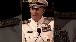 Admiral McRaven LIFE LESSONS, WHETHER IN PRISON OR A SEAL (TKtC)