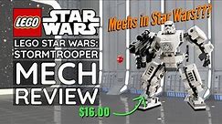 Lego Star Wars Stormtrooper Mech (2023) Review