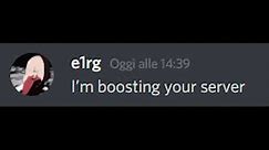 Literally every Discord server owner when they get their first server boost