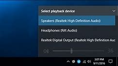 How to Change Your Audio Playback and Recording Devices on Windows