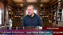 Legal Solutions with Harjap Bhangal - LIVE - 10-11-2023