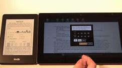 Kindle Paperwhite vs Microsoft Surface