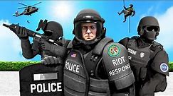 Joining RIOT POLICE SQUAD in GTA 5!