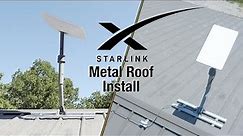 How to Install Starlink Satellite Dish on a Metal Roof