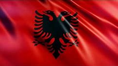 Albania Flag Waving | The Albanian Flag Waving | Albania Flag Screen