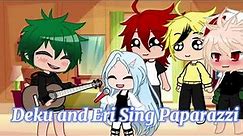 Deku and Eri Sing Paparazzi ||MHA GachaClub|| Bakudeku🧡💚