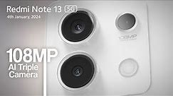 Redmi Note 13 5G - 108MP AI Triple Camera