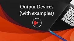 Output Devices (Definition, Importance, and Examples)
