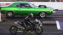 Cars vs Superbikes - drag racing - 604 Street Legit
