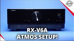 Yamaha RX-V6A Unboxing & Dolby Atmos Setup | 8K HDMI 2.1 A/V Receiver