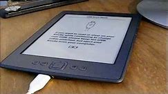 How to set a custom screensaver/wallpaper for Kindle 4 Non-Touch 2011-2012 + (Enter diagnostics)
