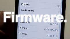 How to Check The Version of iOS Firmware on Your iDevice