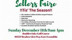 Come out this Sunday and Check out this Sellers Faire! #ShopLocal #holidayseason #holidayshopping #escondido | DaHayes Boutique