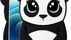 JoySolar Panda Sister Case for iPhone 6 Plus/6S Plus/7 Plus/8 Plus 5.5"Cute Silicone 3D Cartoon Character Animal Phone Cover for Kids Girls Kawaii Soft Unique Cases for Apple 6Plus/6S Plus/7Plus/8Plus