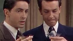 John Dall and Farley Granger play the queer-coded villains in Alfred Hitchcock’s 1948 film ROPE; here, the aftermath of a m-rder is also subtextually playing out as a postcoital conversation between two men. ROPE is pretty twisted; it was inspired by the true story of the m-rderous gay couple Leopold and Loeb, and follows two ‘roommates’ who seek out ‘intellectual stimulation’ through the act of k-lling. The two men strangle their friend, stuff him into a large trunk, and invite his family to di