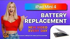 iPad Mini 4 battery replacement | Battery repair guide | How to change iPad battery