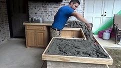 GREAT WAY TO MAKE CONCRETE COUNTER TOPS