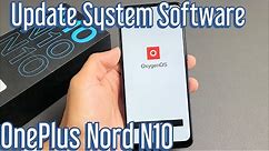 OnePlus Nord N10: How to Update System Software to Latest Version
