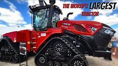 The World's LARGEST Tractor — Case IH Steiger 715 Quadtrac — 778 Peak HP 🚨