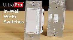 UltraPro In-Wall Wi-Fi Switches: Setup and Pairing