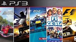 Formula 1 Games for PS3