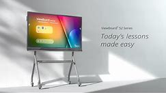 ViewSonic ViewBoard 52 Series Interactive Whiteboard | Today’s Lessons Made Easy