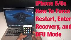 How To: Hard Reset iPhone 6/6S Plus