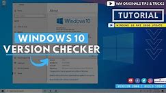 How to Check Windows Version in PC / Laptop