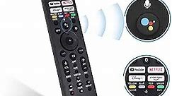 RMF-TX520U Voice Remote for All Sony TV Sony Bravia TV/Sony Smart TV Remote, RMF-TX520U Replacement Remote for Sony XBR/KD/XR Series X80J, X85J, X90J, A80J, X80CJ etc, 1 Year Full Warranty
