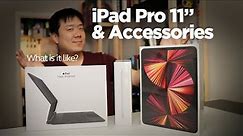 iPad Pro (11" M1) & Accessories - Unboxing & Testing