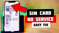 Sim Card Not Working | No Service | No Sim Card, Invalid Sim etc. How to FIX!