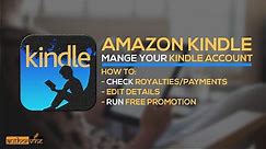 How to Manage Amazon Kindle Account