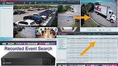 CMS Camera Software DVR AI Motion Detection Search
