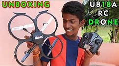 UDI RC U818A HD Camera Drone - 4 Ch , 6 Axis , 720P - [ Unboxing & Testing ]