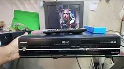 VIDEOREGISTRATORE VHS TOSHIBA D-VR18 DVD DECODER COPIA VHS SU DVD TECNICAMENTE PERFETTO IN TUTTO!!