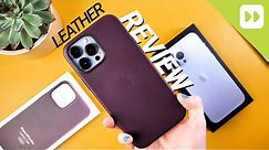 iPhone 13 Pro Max: Official Apple leather cover review