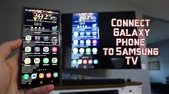 Step-by-Step Guide: Connecting Your Samsung Phone to a Samsung TV - Effortless Screen Mirroring