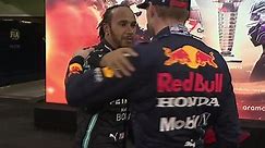 2021 Abu Dhabi Grand Prix: Max Verstappen and Lewis Hamilton Hug