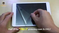 How to install Mr.Shield screen protector