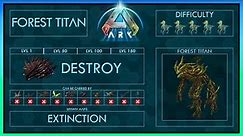 Forest Titan easy Tame + Abilities | Full Guide | Ark