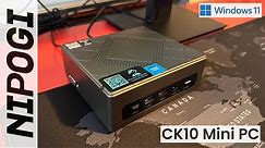 NiPoGi CK10 - The Best Windows 11 Mini PC ( Intel Core i5 - 32GB Ram - 1TB SSD )