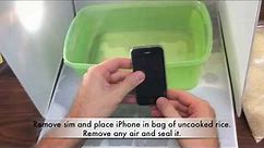 iPhone water damage - steps to take if it happens to you