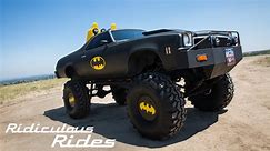 The Batmobile On 44-Inch Wheels | RIDICULOUS RIDES