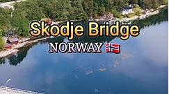 Drone footage of the Skodje Bridge in Norway. 🇳🇴 #drone #bridge #nature #travel #Norway #reelsfb
